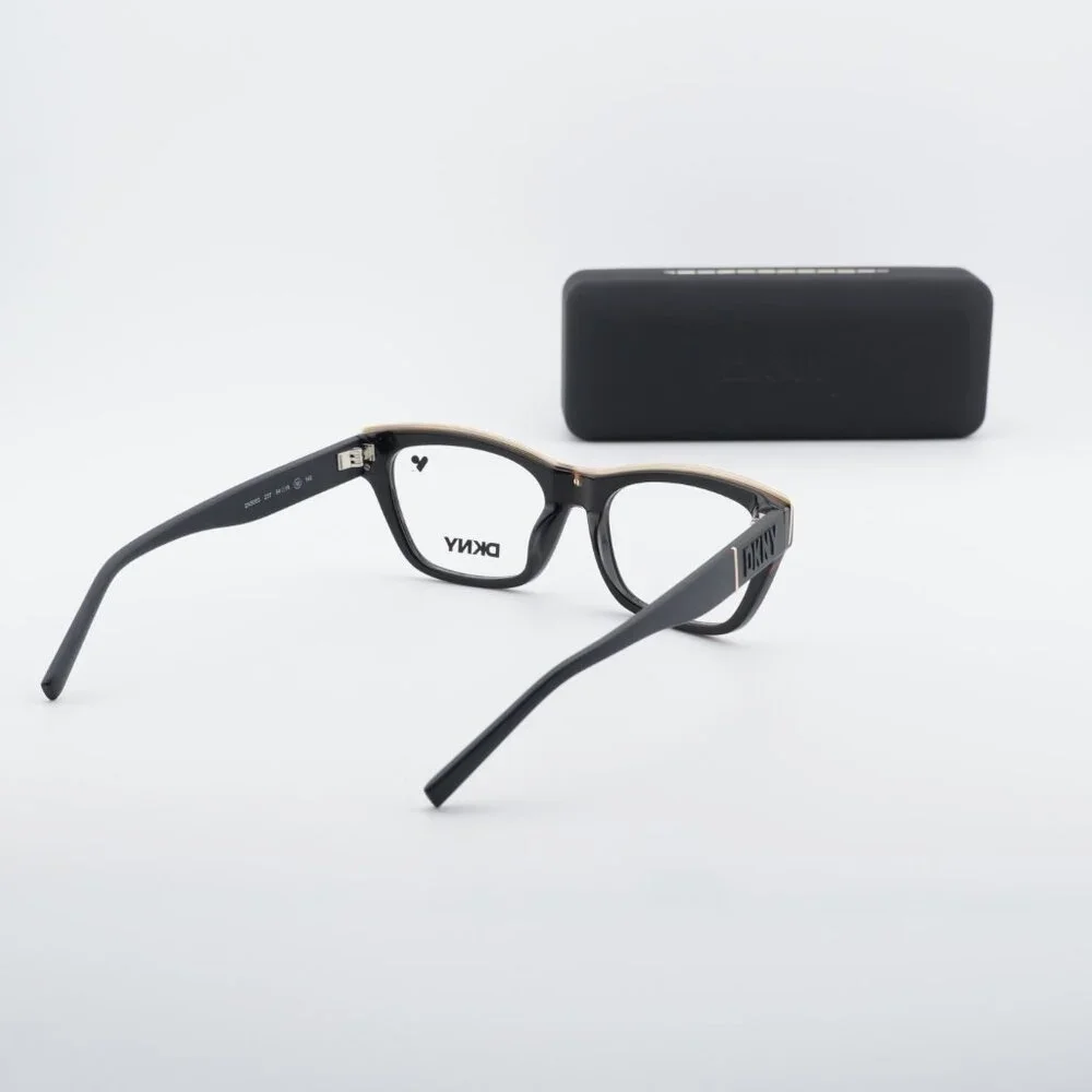 DKNY DK5063 237 Eyeglasses - Havana/Black 54mm Square Frame